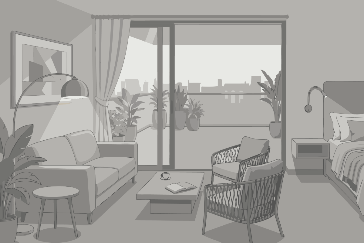 Twin Room with Valley View